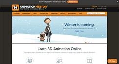 Desktop Screenshot of animationmentor.com